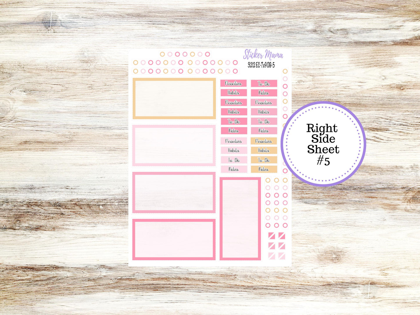 ERIN CONDREN Dashboard Planner Kit DB-3212 || February - Love Notes || Dashboard Planner Sticker Kit || Erin Condren ||