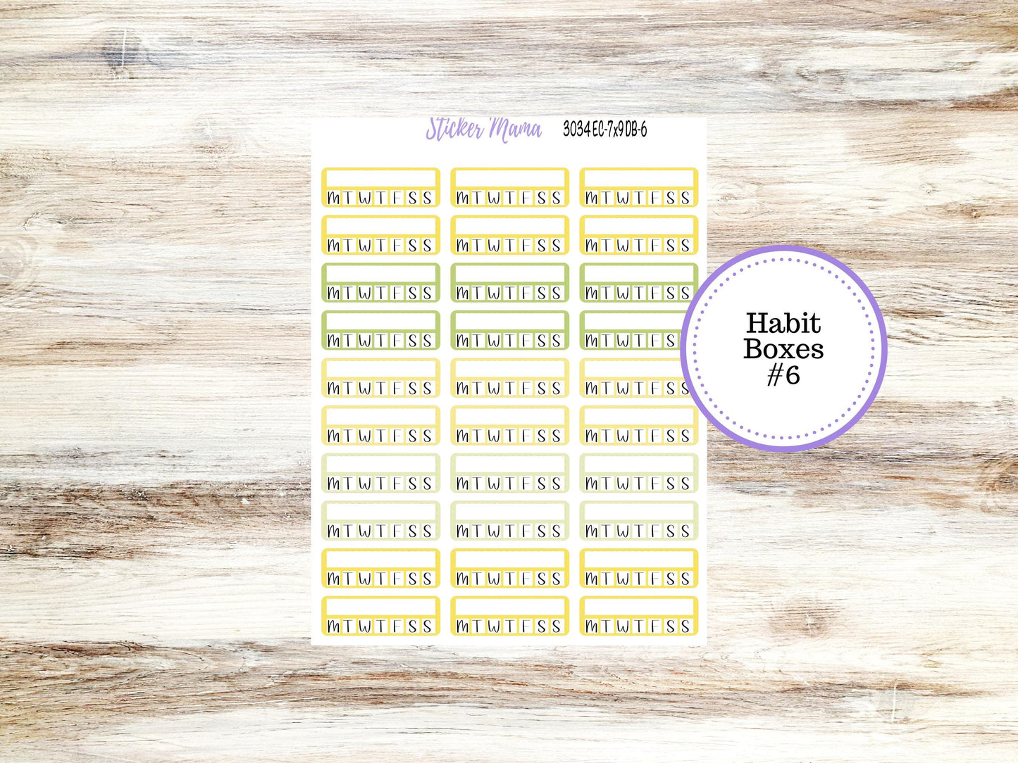 ERIN CONDREN Dashboard Planner Kit DB-3034 || Fresh Squeeze || Dashboard Planner Sticker Kit || Erin Condren ||