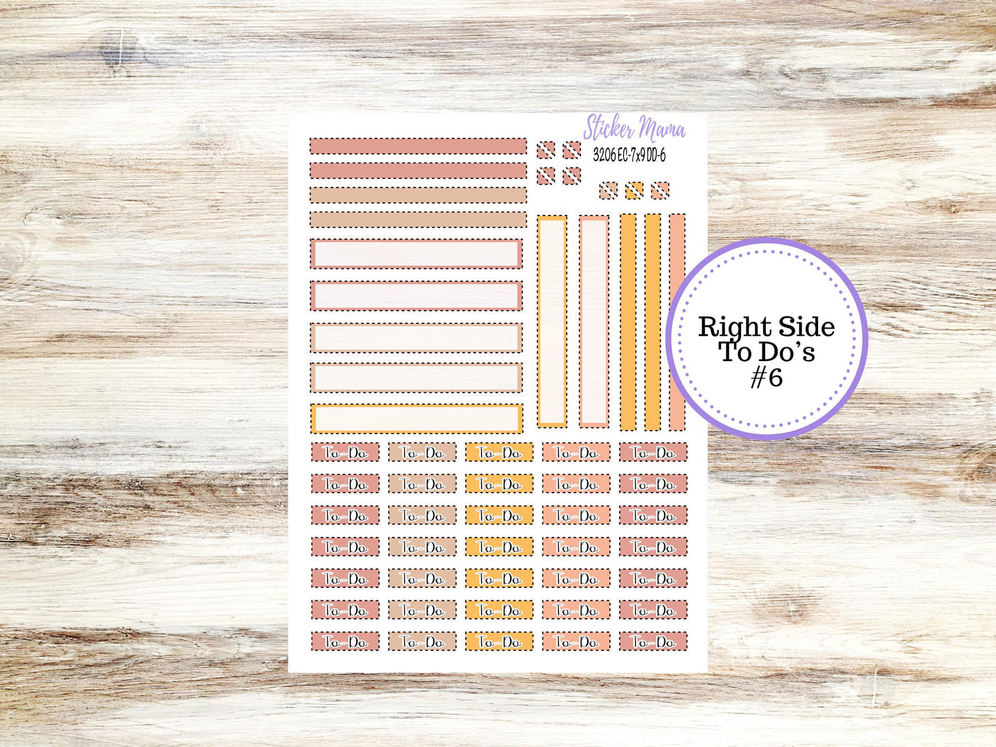 Erin Condren Daily Duo Planner Kit DD-3206 | Falling Colors  | Full Month Kit