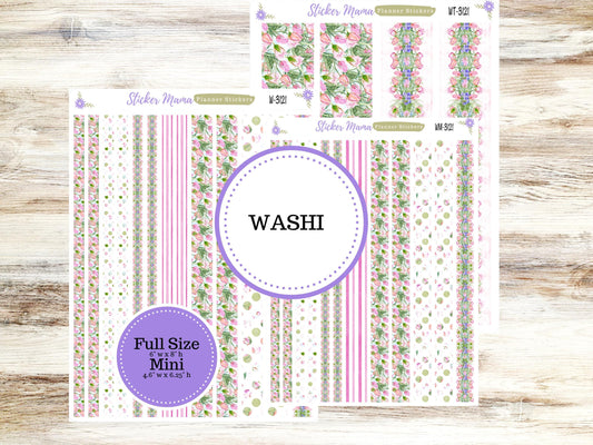 WASHI PLANNER STICKERS || 3121 || Easter Petals || Washi Stickers || Planner Stickers || Washi for Planners