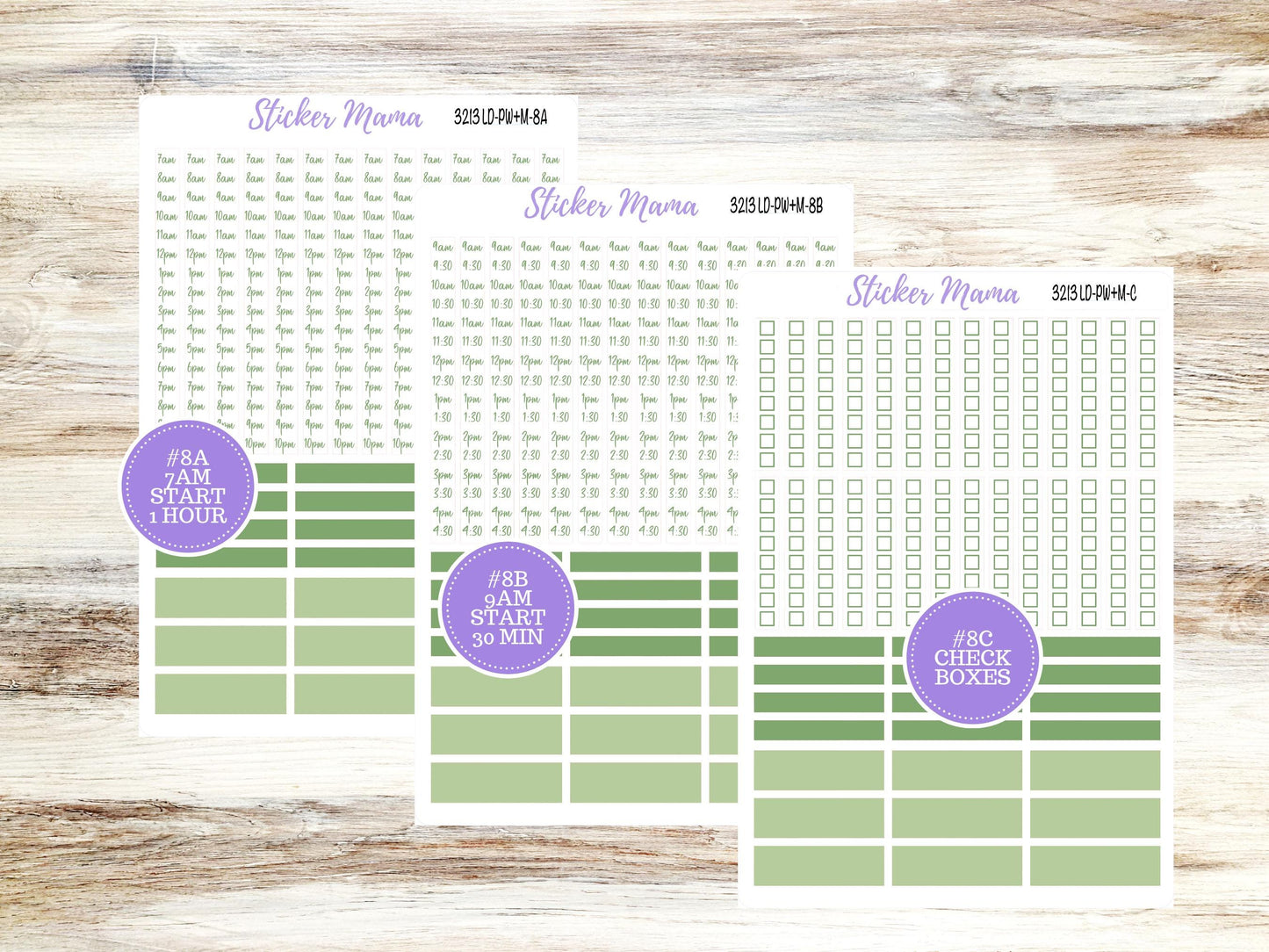 LD Large "The Scout" || PORTRAIT Weekly + Monthly Planner Kit #3213 || March Lucky Blossom || Laurel Denise Kit Portrait || 11-25