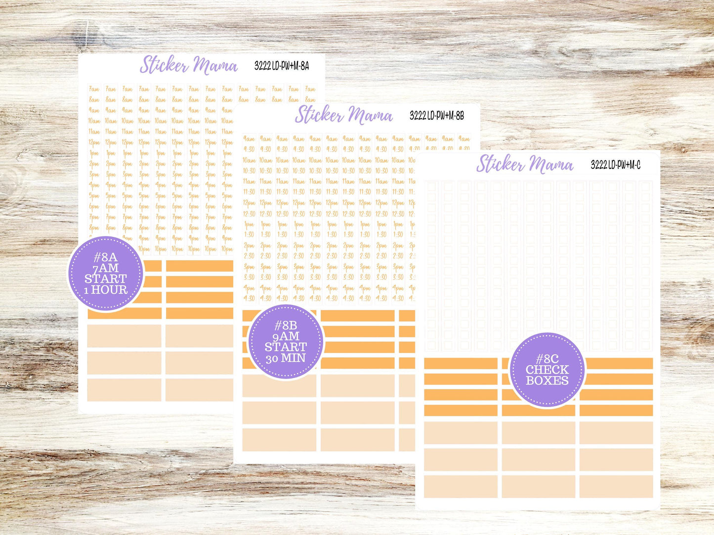 Laurel Denise Large Scout Planner Sticker Kit | Portrait Weekly + Monthly | October Cozy Ghost 3222 | 7-26