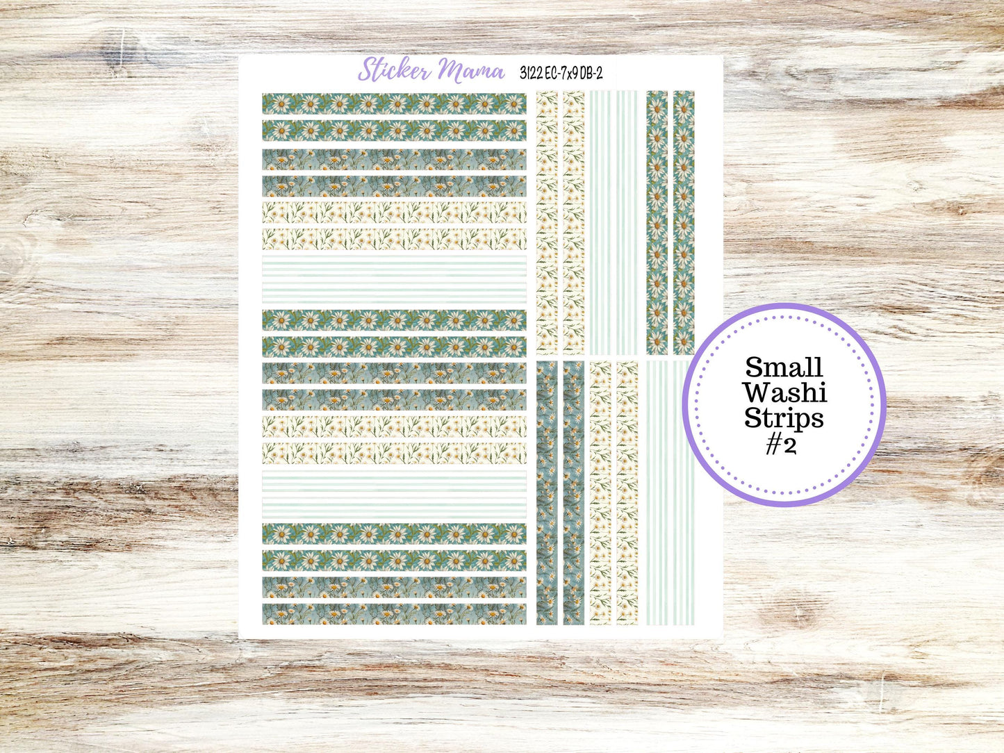 ERIN CONDREN Dashboard Planner Kit DB-3122 || Vintage Bloom || Dashboard Planner Sticker Kit || Erin Condren ||