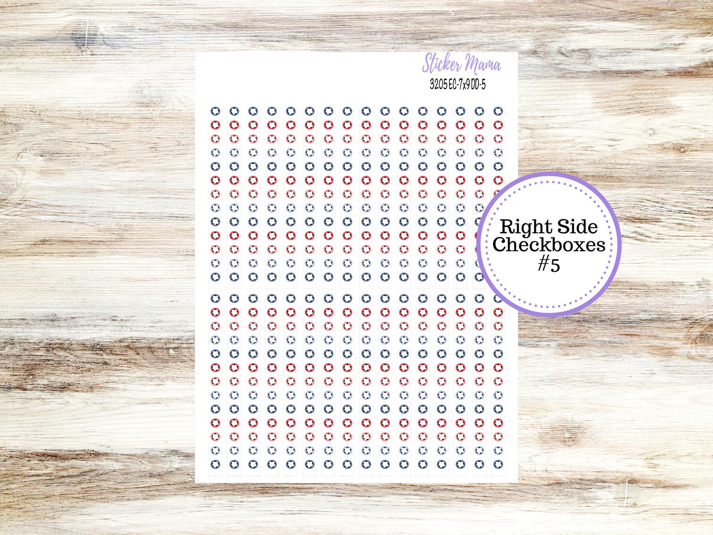 Erin Condren Daily Duo Planner Sticker Kit | 3205 Patriotic Festivities