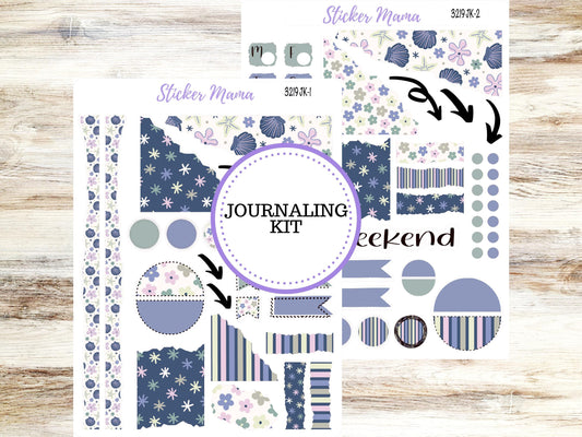 Journal Planner Sticker Kit | Tropical Trinkets 3219