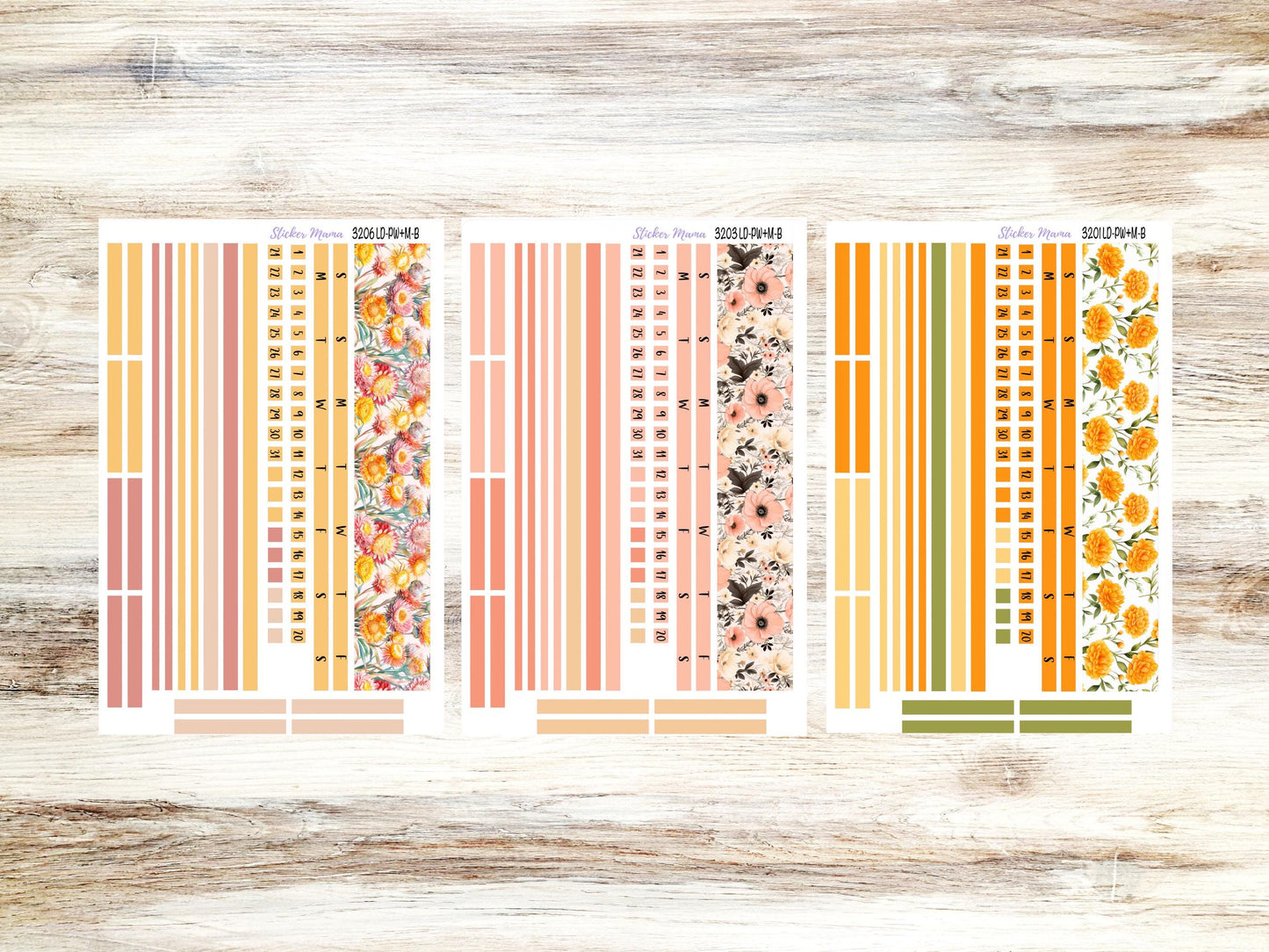 Banner Set | Laurel Denise Large Scout | Portrait Week + Month | Monthly Header Kit