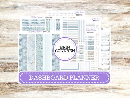 ERIN CONDREN Dashboard Planner Kit DB-3118 || January || Dashboard Planner Sticker Kit || Erin Condren ||