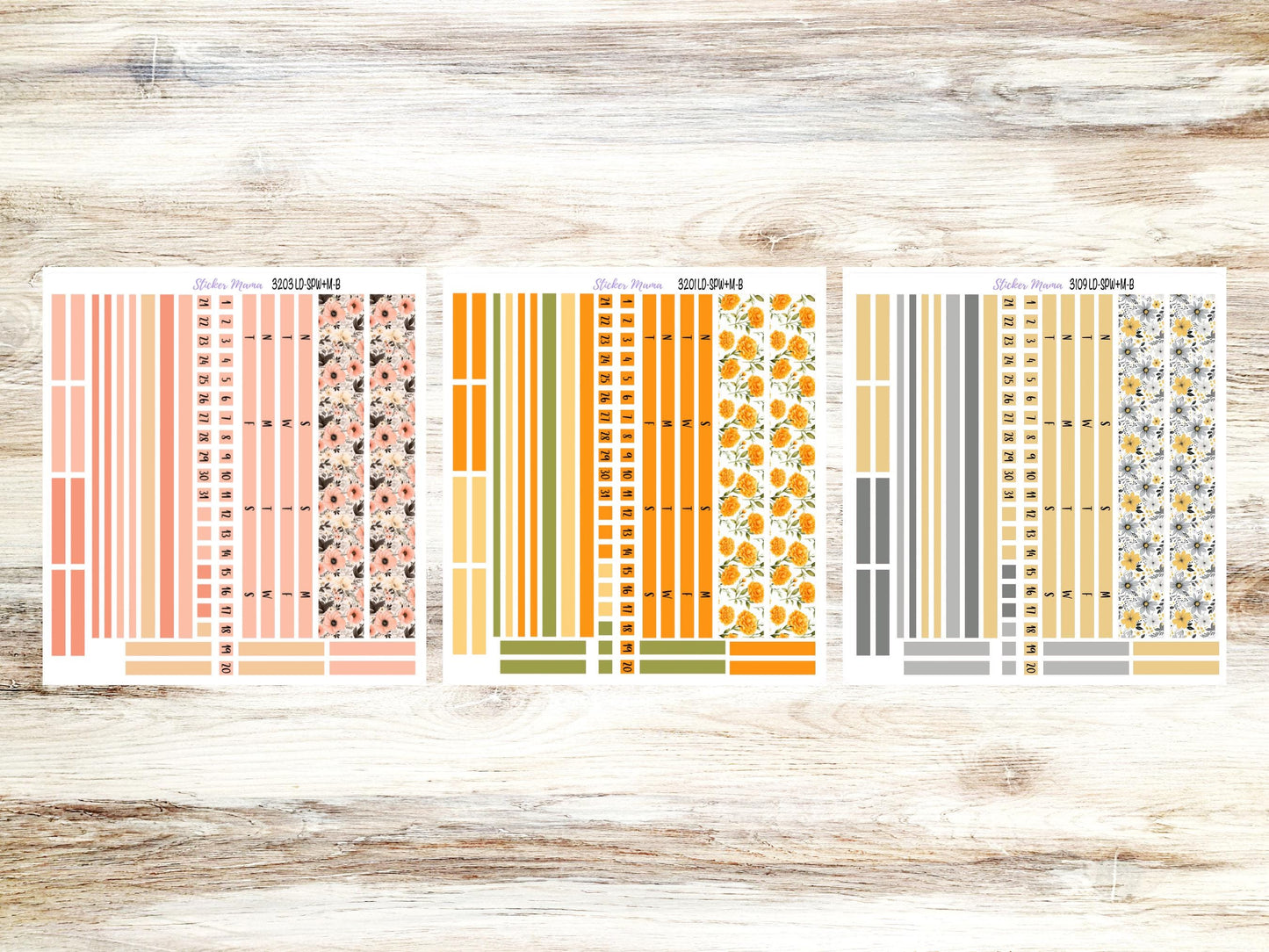 Banner Set | Laurel Denise Small Scout | Portrait Week + Month | Monthly Header Kit