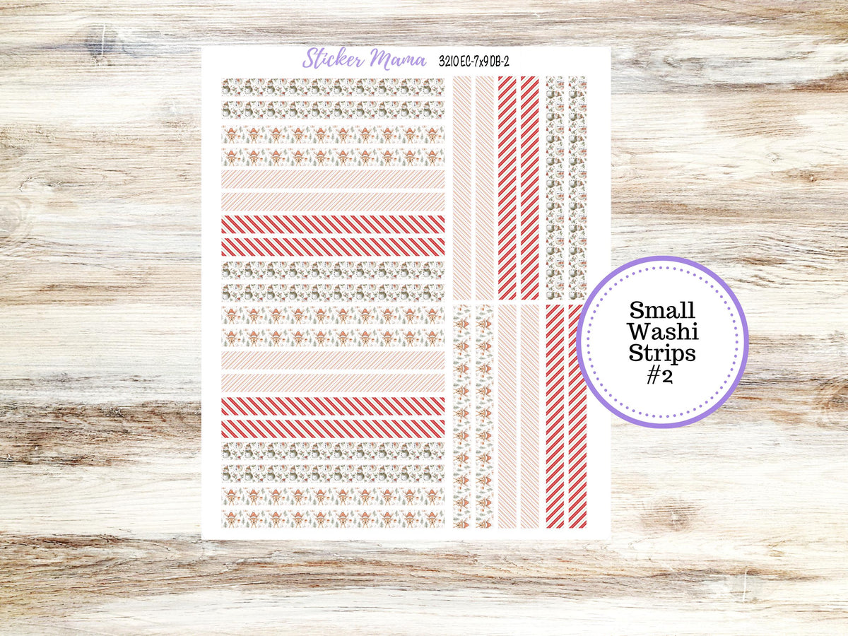 Erin Condren Dashboard Planner Kit 3210 | December Frosty Friends | 9-26