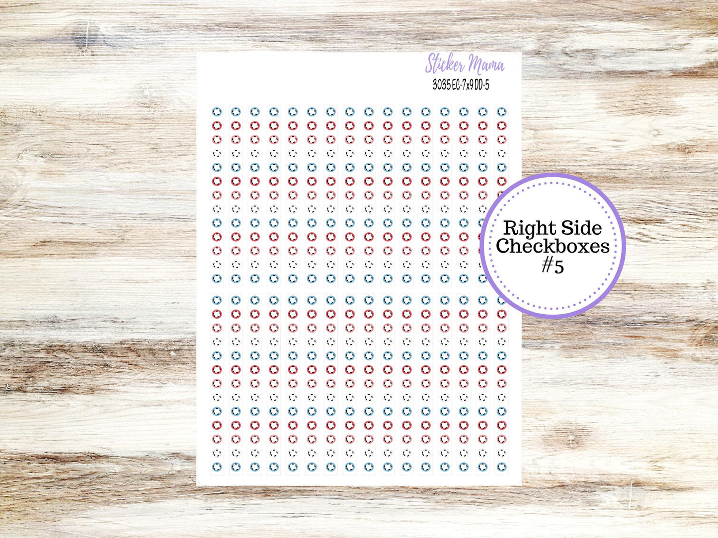 Erin Condren Daily Duo Planner Sticker Kit | 3035 American Dream