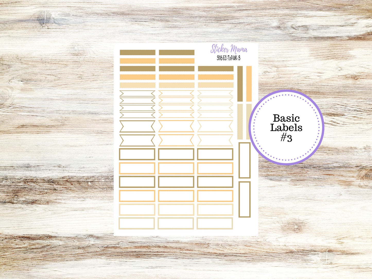 Erin Condren Weekly Planner Kit WK 3116 | Fall Planner Kit | Pumpkin Spice