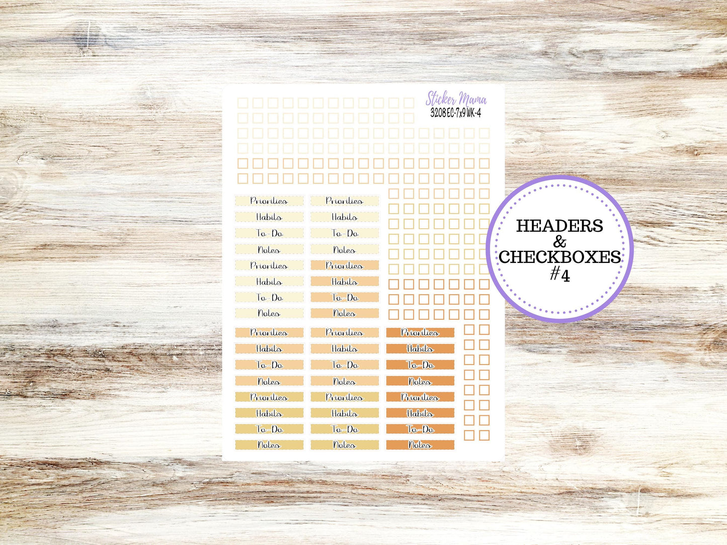 ERIN CONDREN Weekly Planner Kit WK-3208 || November || Weekly Planner Sticker Kit || Erin Condren ||