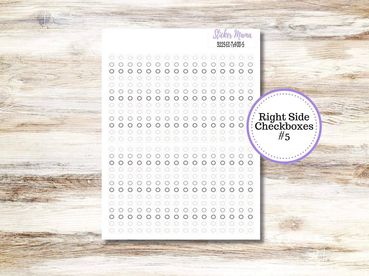 Erin Condren Daily Duo Planner Sticker Kit 3225 | December - Sleek Season | 9-26