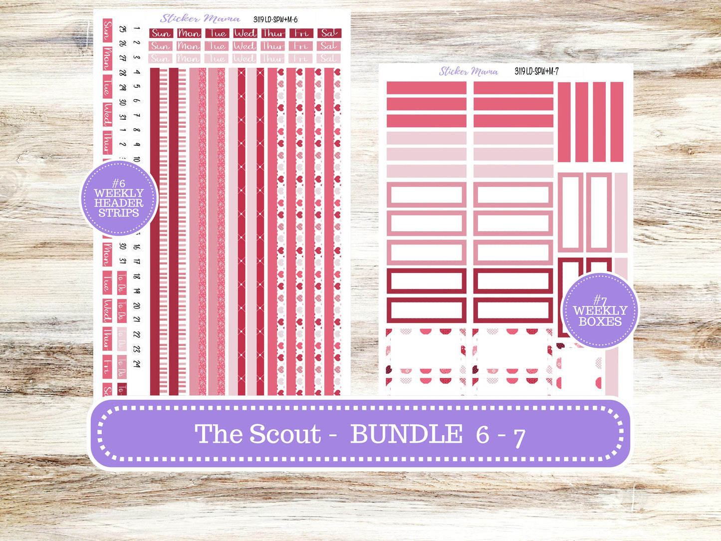 LD Small "The Scout" || PORTRAIT Weekly + Monthly Planner Kit #3119 || || Laurel Denise Kit Portrait || February || 10-25