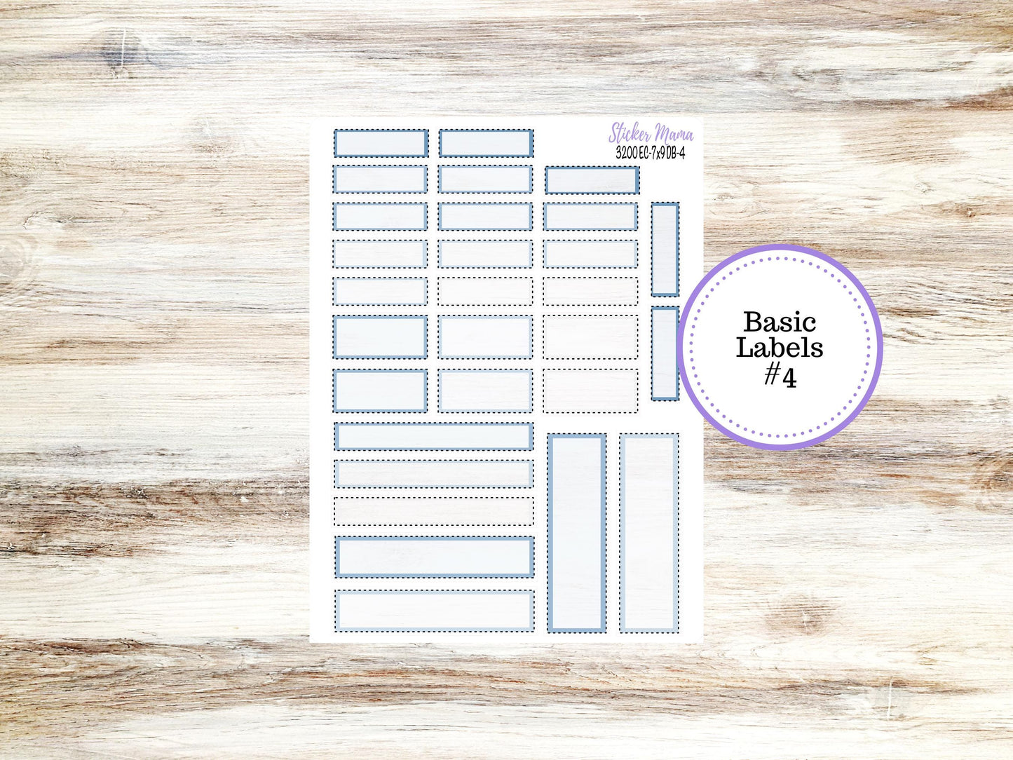 ERIN CONDREN Dashboard Planner Kit DB-3200 || Blue Blossom || Dashboard Planner Sticker Kit || Erin Condren ||