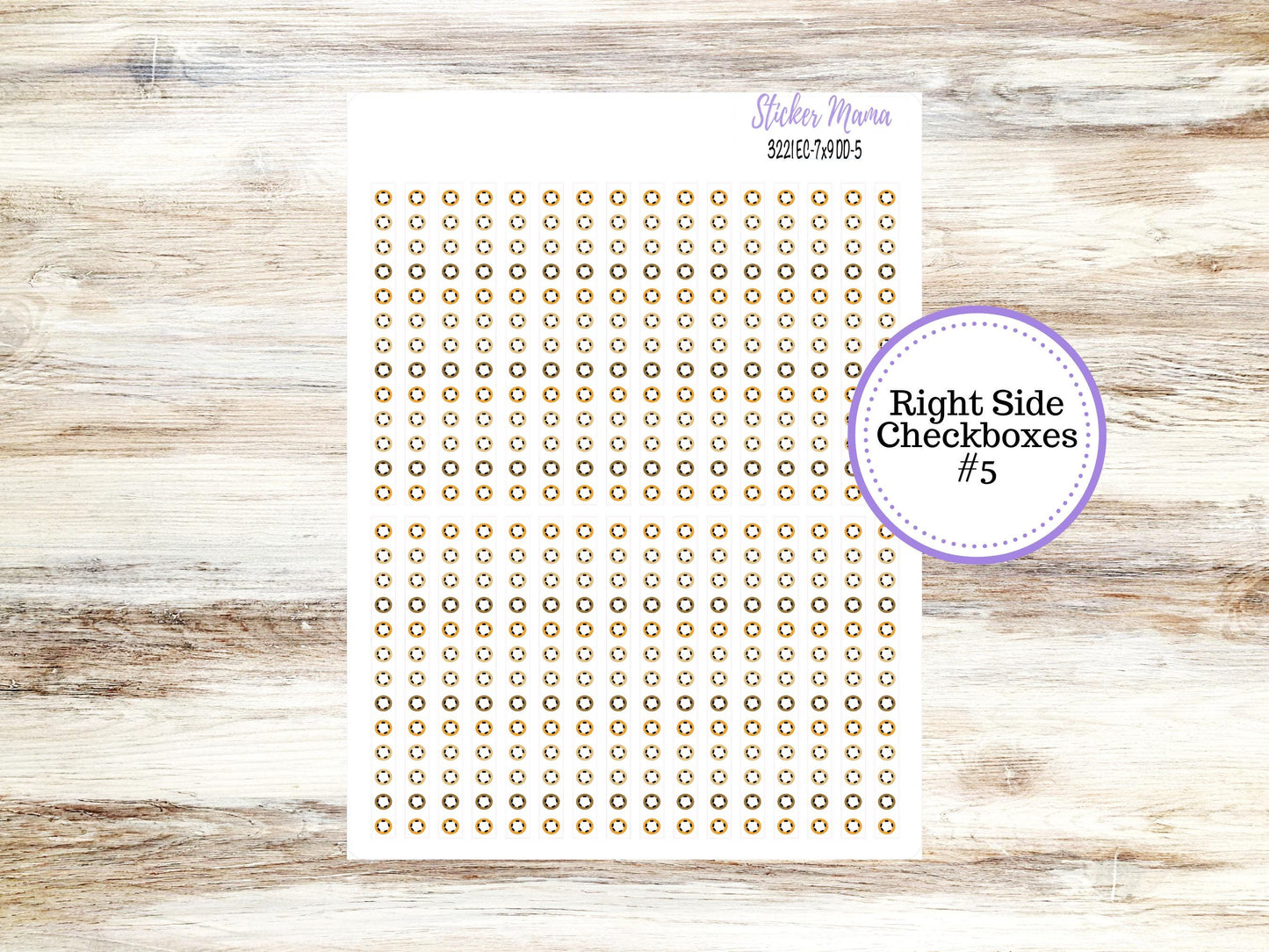 Erin Condren Daily Duo Planner Kit DD 3221 | Pumpkin & Cornstalks | Full Month Kit