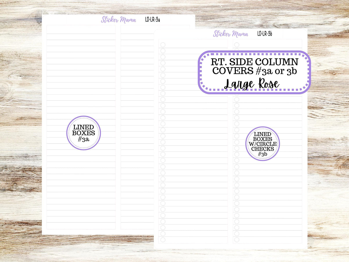 Laurel Denise Large Rose Planner Sticker Kit 3210 | December Frosty Friends | 9-26