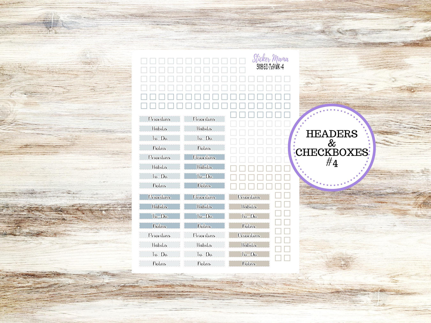 ERIN CONDREN Weekly Planner Kit WK-3118 || January || Weekly Planner Sticker Kit || Erin Condren || 10-25