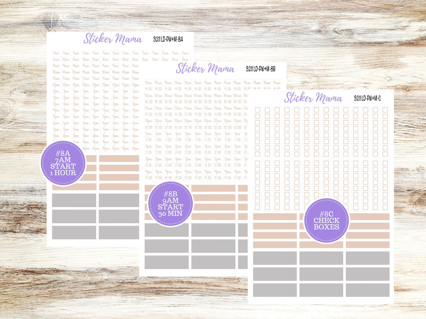 LD Large "The Scout" || PORTRAIT Weekly + Monthly Planner Kit #3211 || January || Laurel Denise Kit Portrait || Pastel Wonderland || 10-25