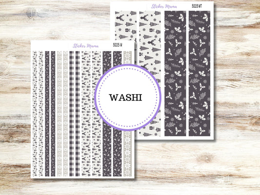 Washi Planner Stickers 3225 | Sleek Season