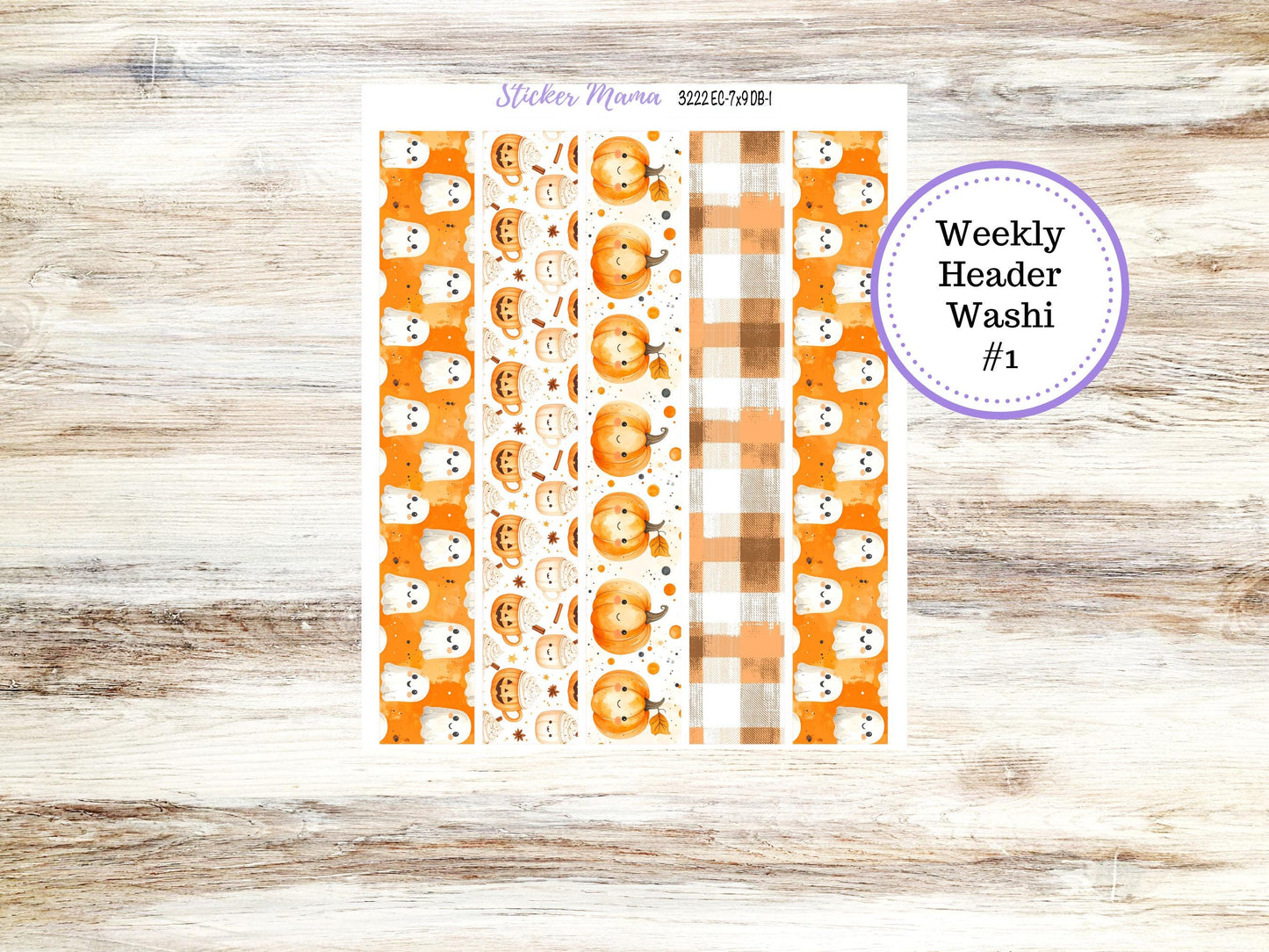 Erin Condren Dashboard Planner Kit DB | 3222 Cozy Ghost