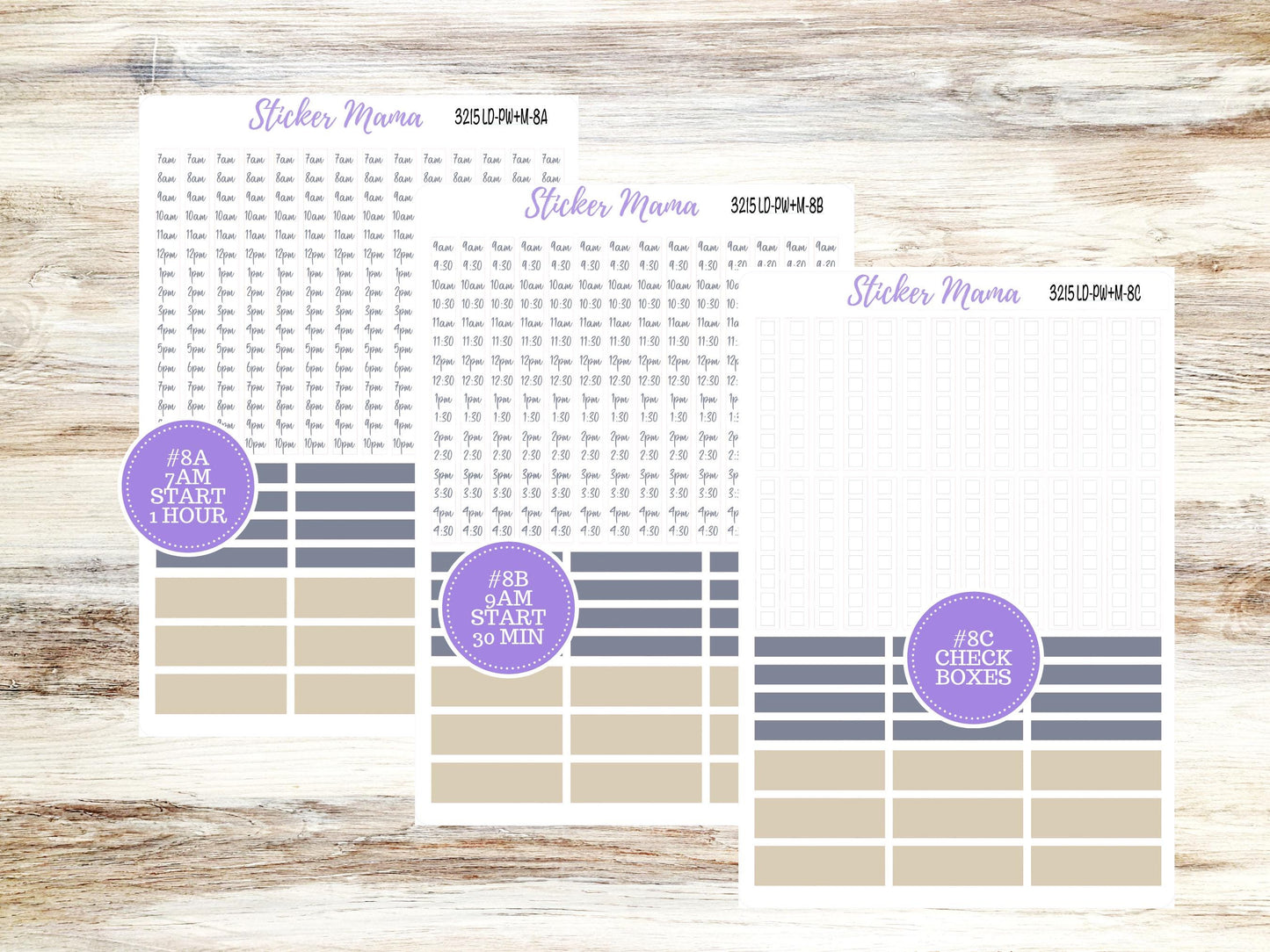 Laurel Denise Large Scout Planner Sticker Kit | Portrait Weekly + Monthly | Month of your Choice Charming Roses #3215 | 1-26