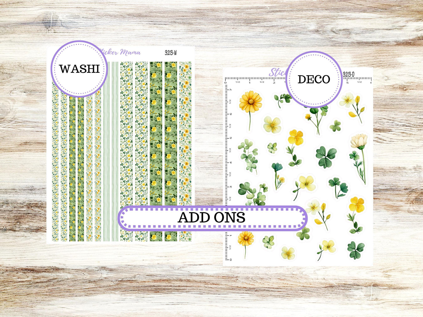 LD "The Valerie" || TEACHER Week + Month Planner Kit #3213 || March Lucky Blossom || Laurel Denise Teacher Planner | 11-25