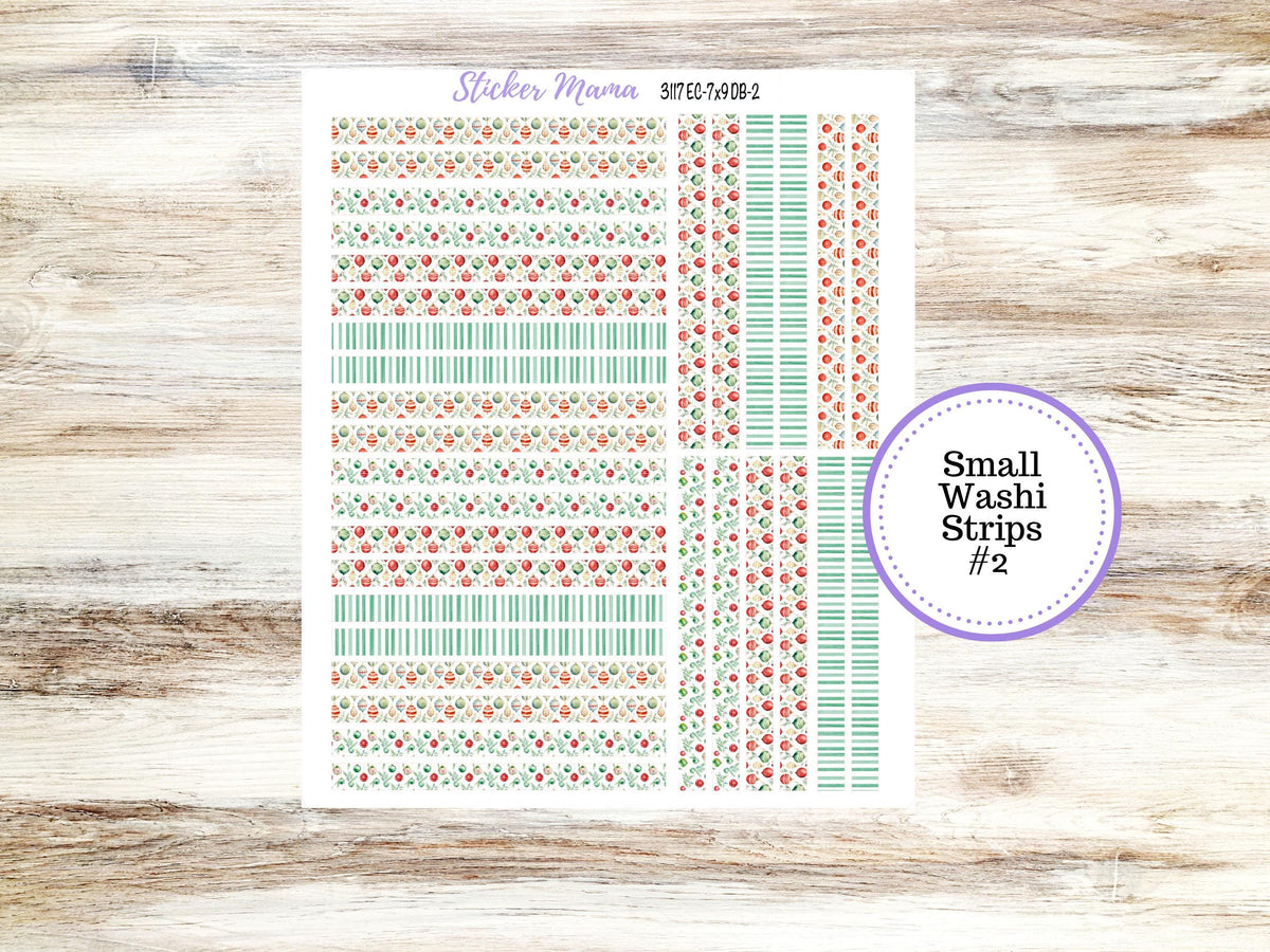 Erin Condren Dashboard Planner Kit 3117 | December Jolly Jewels | 9-26
