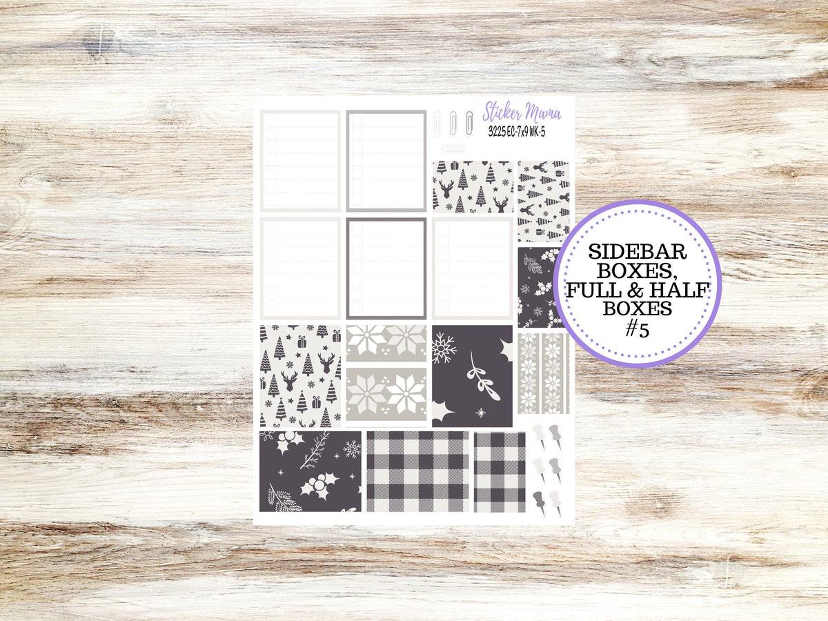 Erin Condren Weekly Planner Kit | WK 3225 Sleek Season