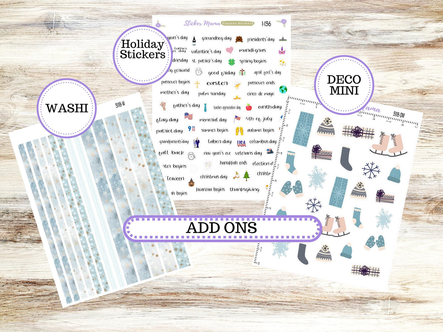 LD Small "The Scout" || PORTRAIT Weekly + Monthly Planner Kit #3118 || || Laurel Denise Kit Portrait || January || 10-25