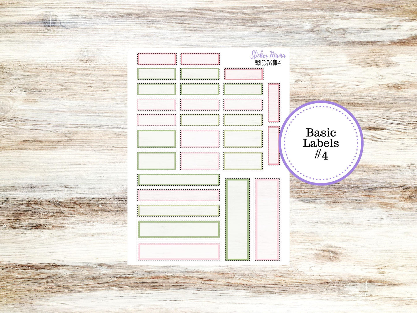 ERIN CONDREN Dashboard Planner Kit DB-3121 || April - Easter Petals || Dashboard Planner Sticker Kit || Erin Condren ||