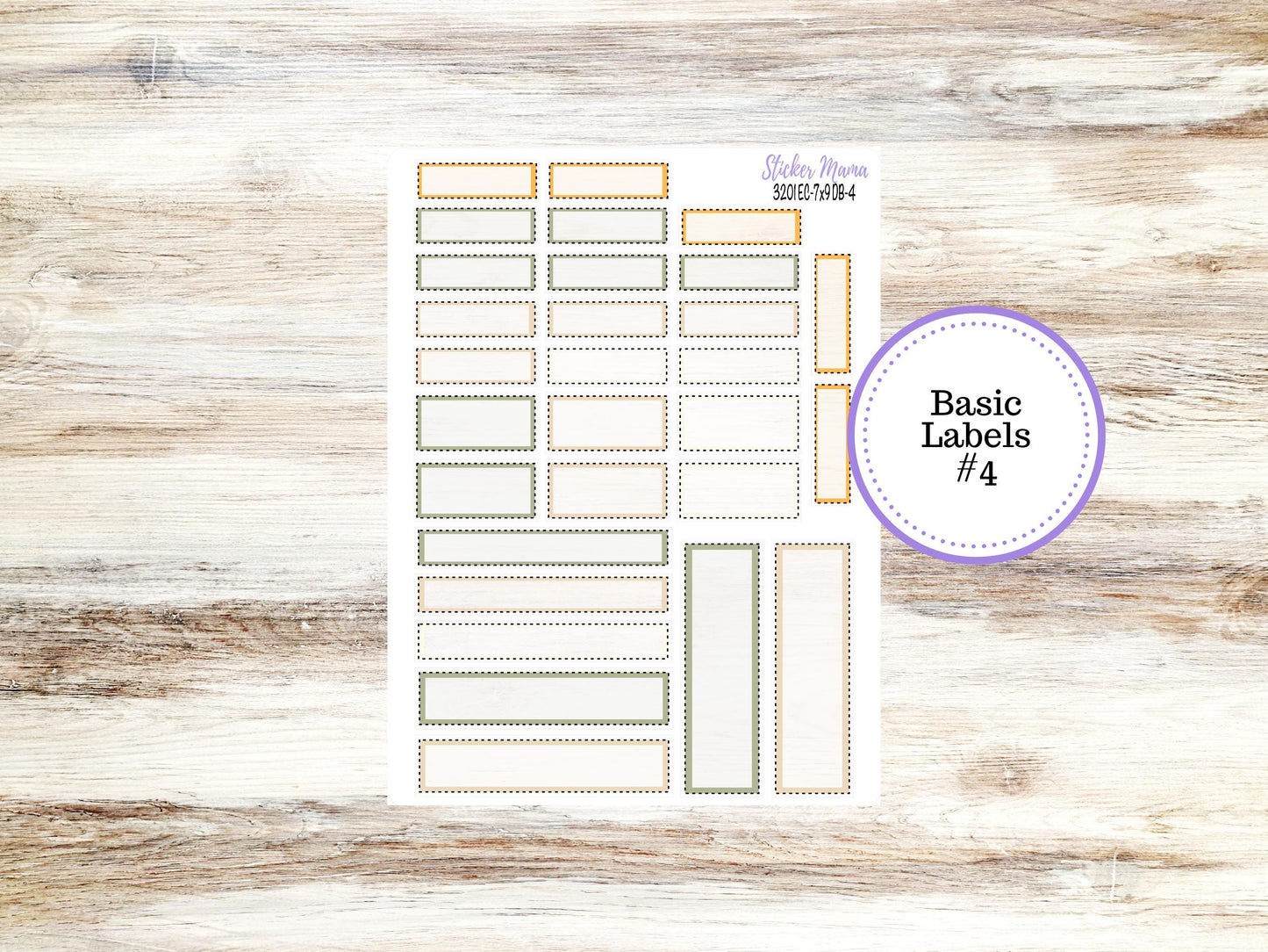 Erin Condren Dashboard Planner Sticker | Kit DB-3201 Fall Colors