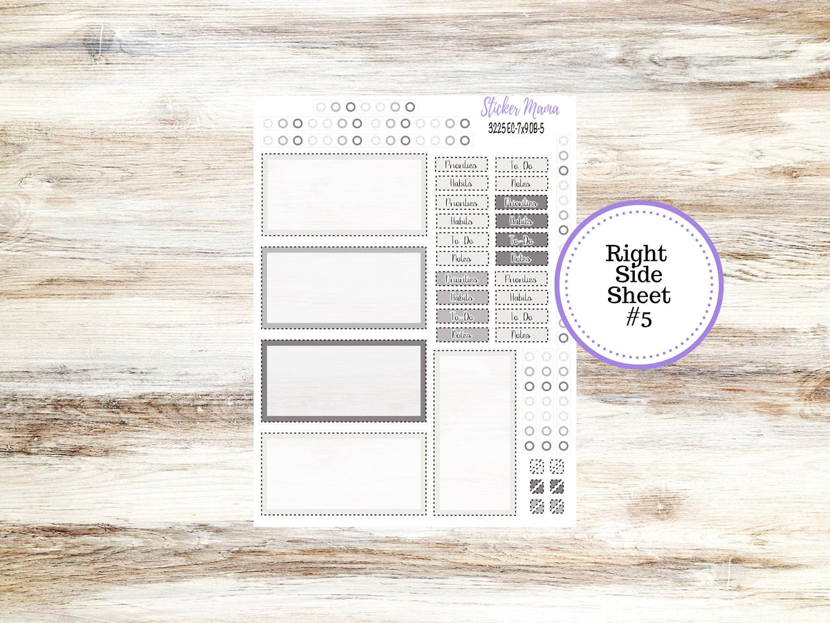 Erin Condren Dashboard Planner Kit 3225 | Sleek Season | 9-26