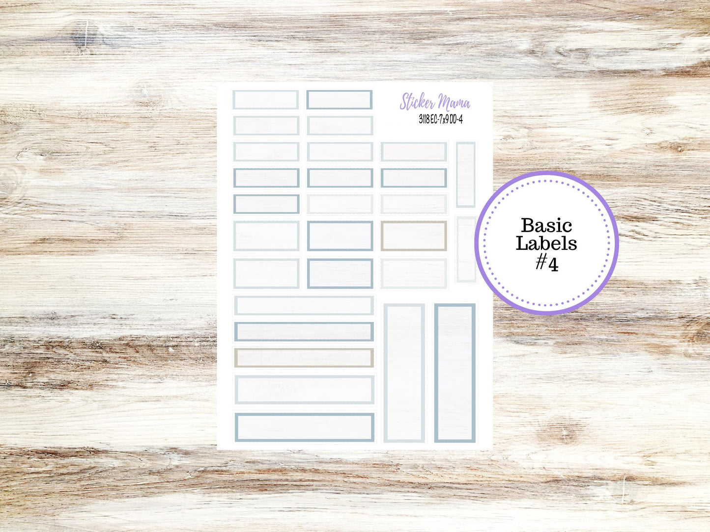 ERIN CONDREN Daily Duo Planner Kit DD-3118 || January || Daily Duo Planner Sticker Kit || Erin Condren ||