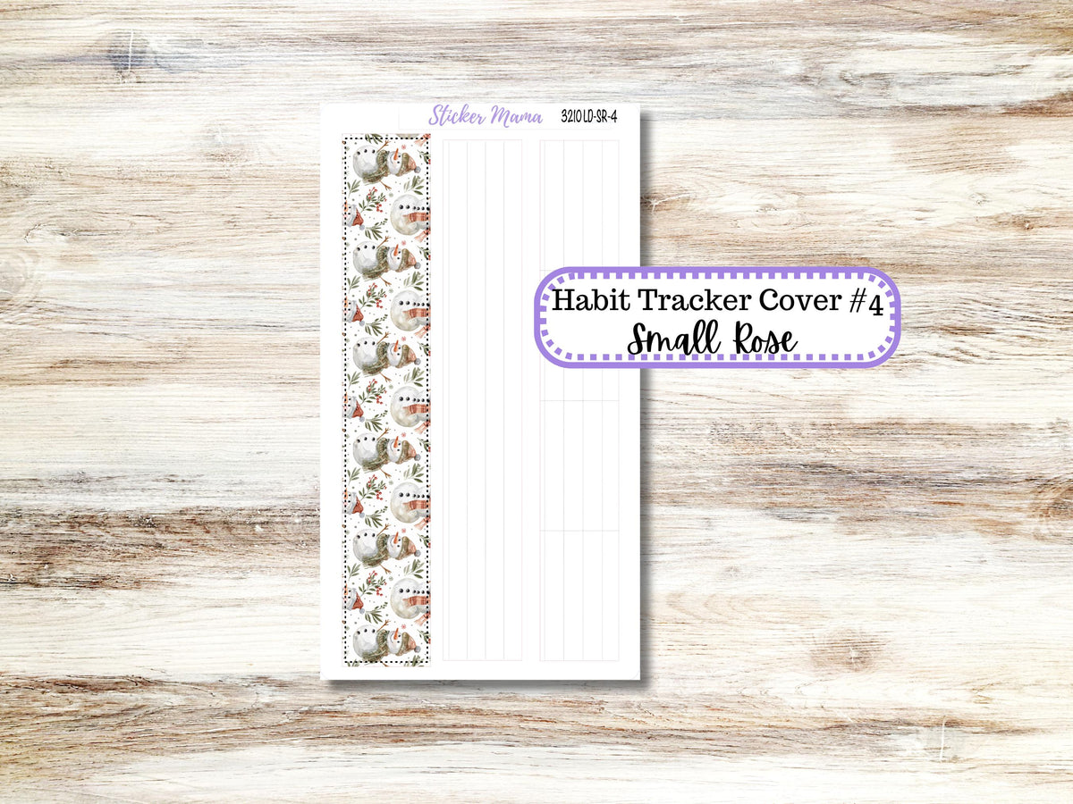 Laurel Denise Small Rose Planner Sticker Kit 3210 | 4 Column Mini | December Frosty Friend | 9-26