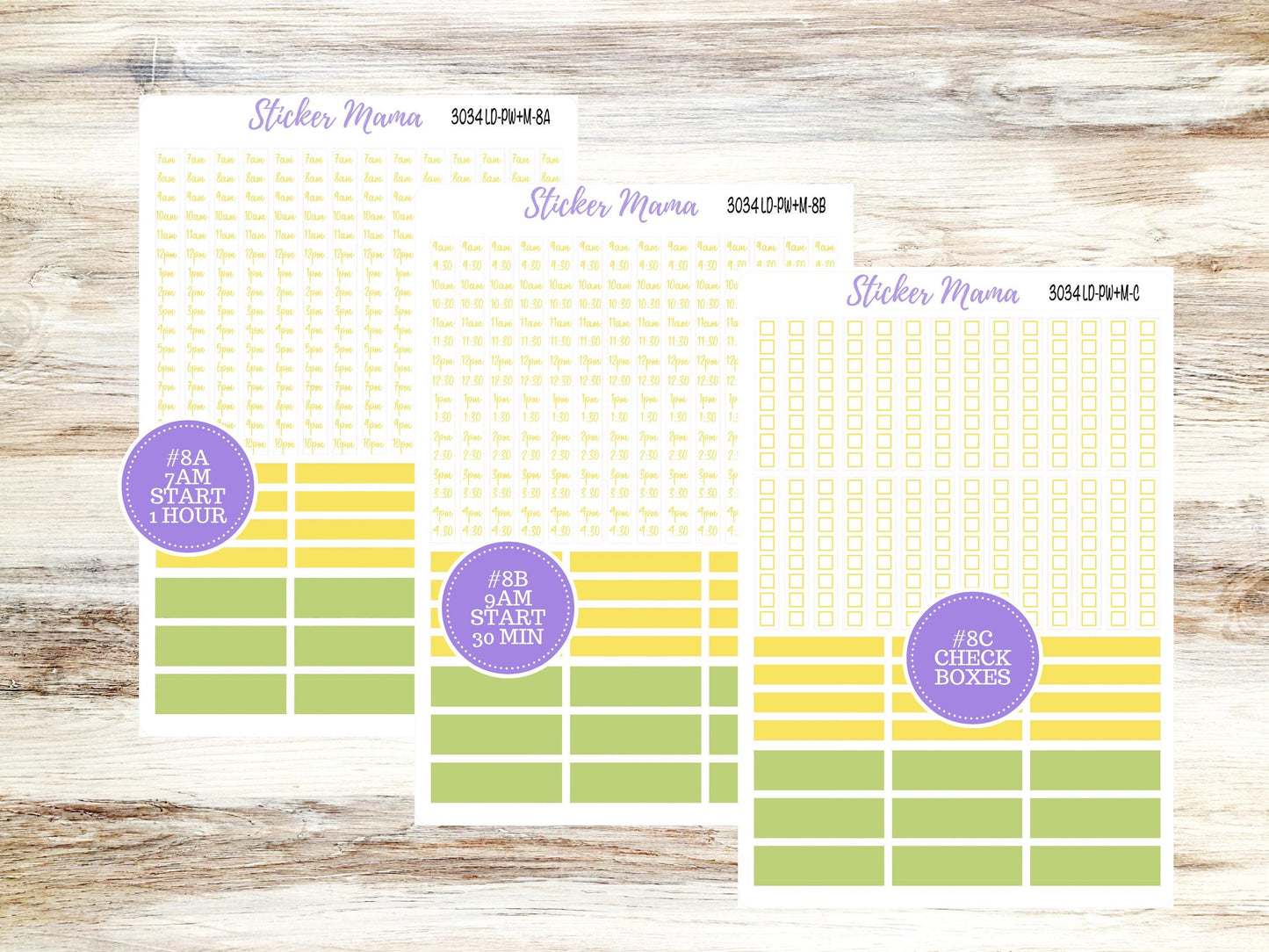 LD Large "The Scout" || PORTRAIT Weekly + Monthly Planner Kit #3034 || Fresh Squeeze || Laurel Denise Kit Portrait  || 11-25
