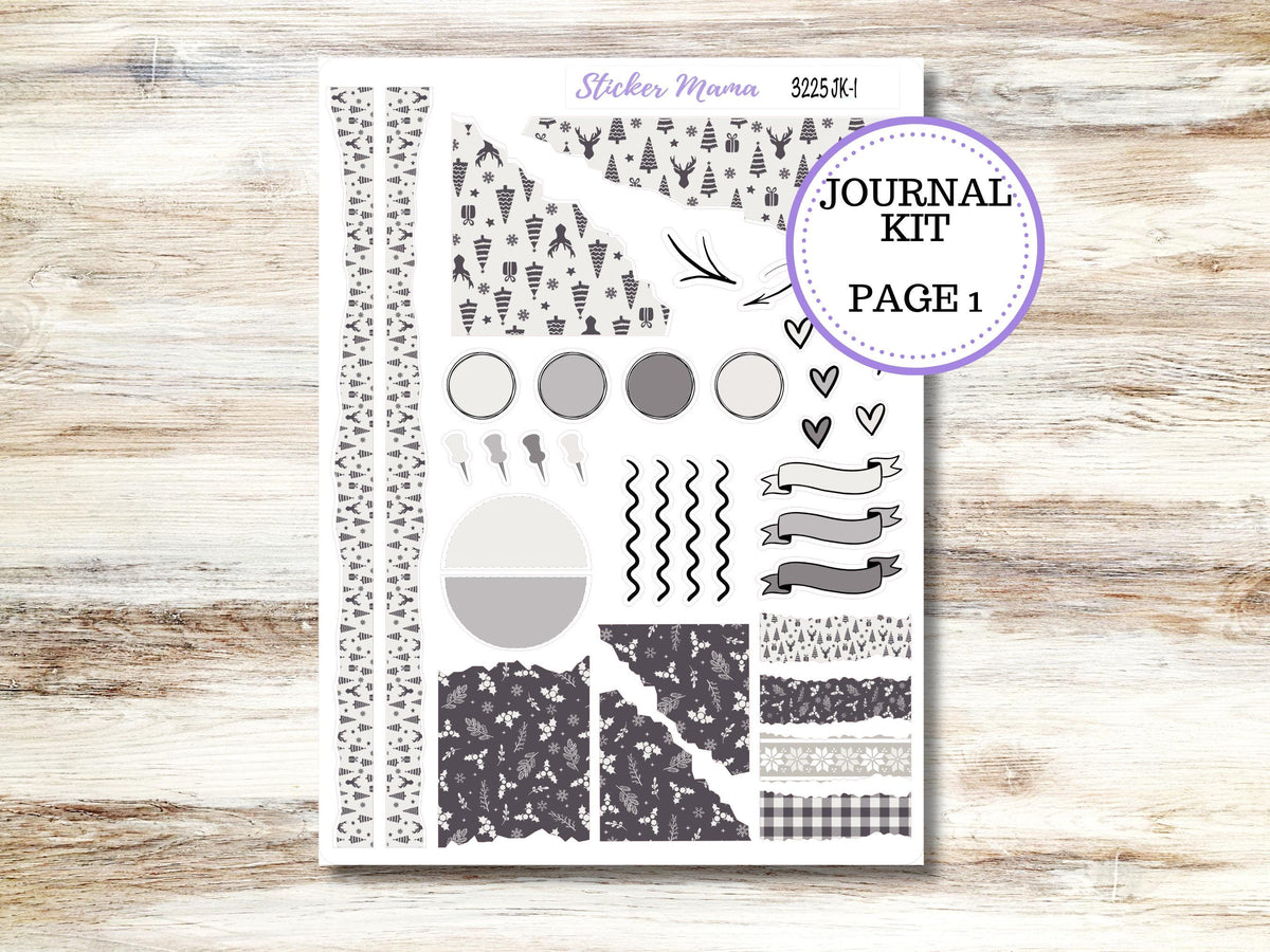 Journaling Kit 3225 |  Sleek Season  | Journal Planner Stickers