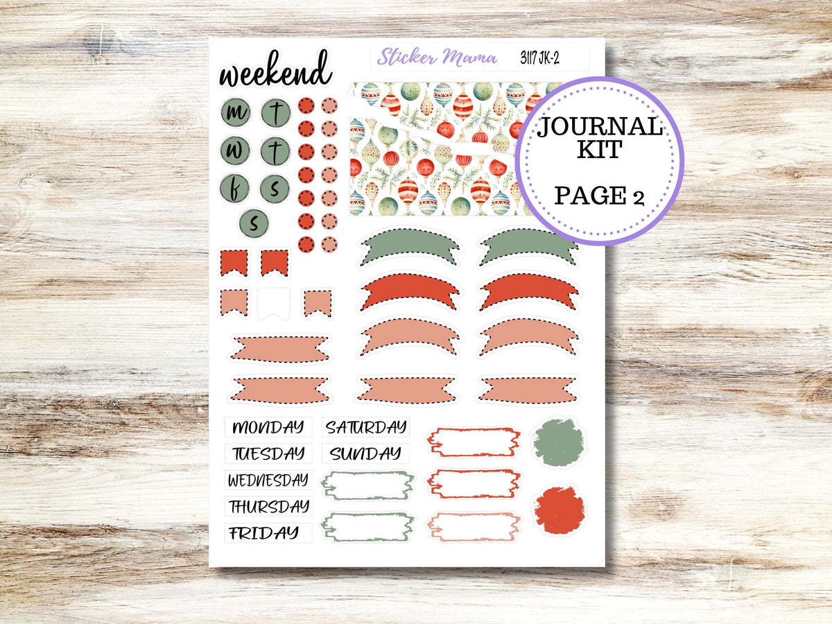 Journaling Sticker Kit 3117 | Jolly Jewels | Journal Planner | Planner Stickers | Journal Stickers