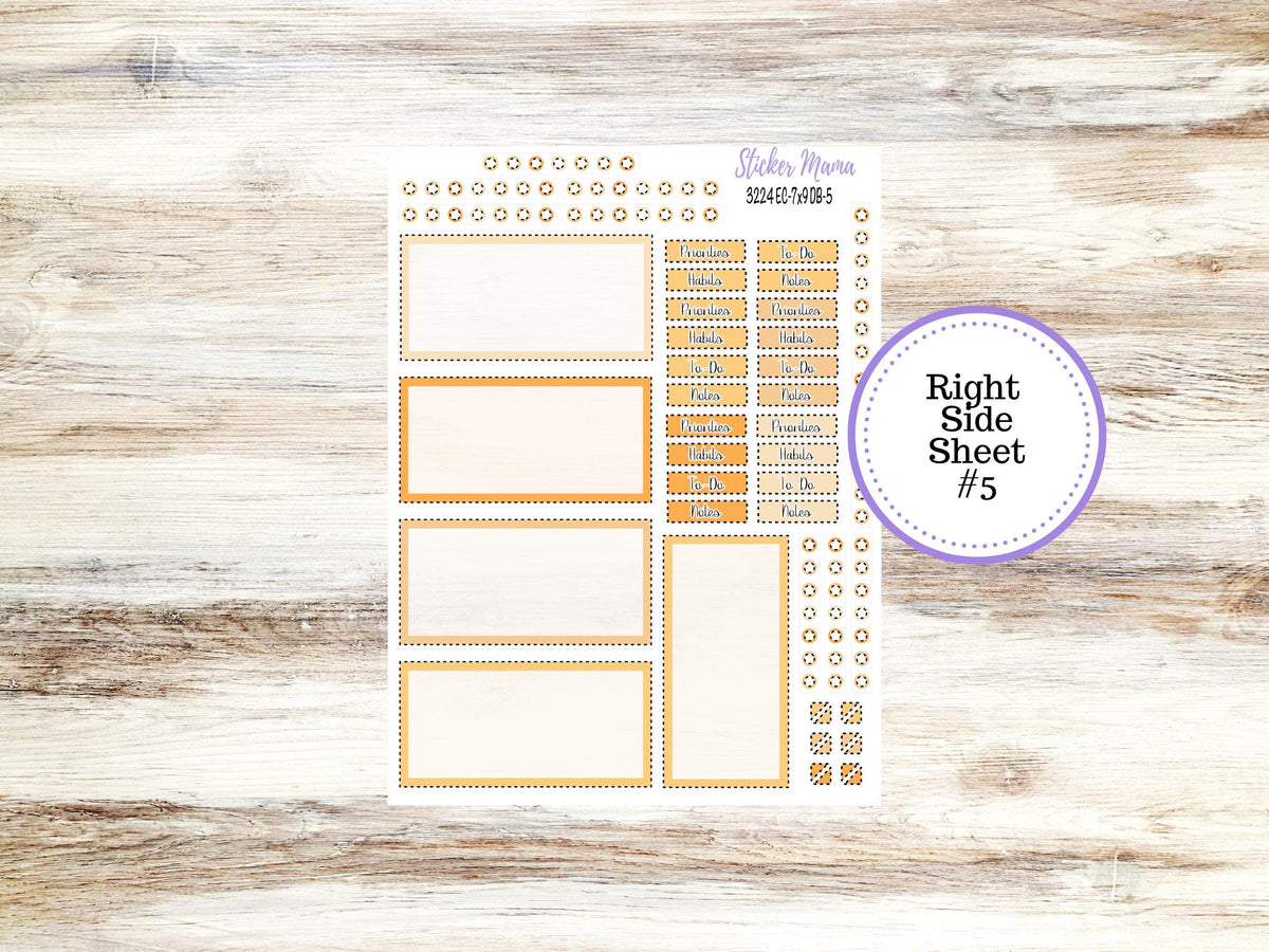 Erin Condren Dashboard Planner Kit DB | 3224 Fall Polka Dot
