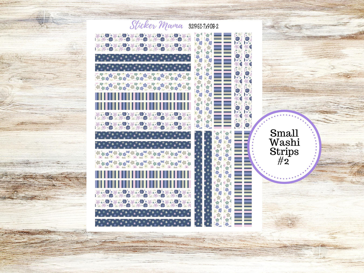 Erin Condren Dashboard Planner Sticker | Kit DB-3219 Tropical Trinkets