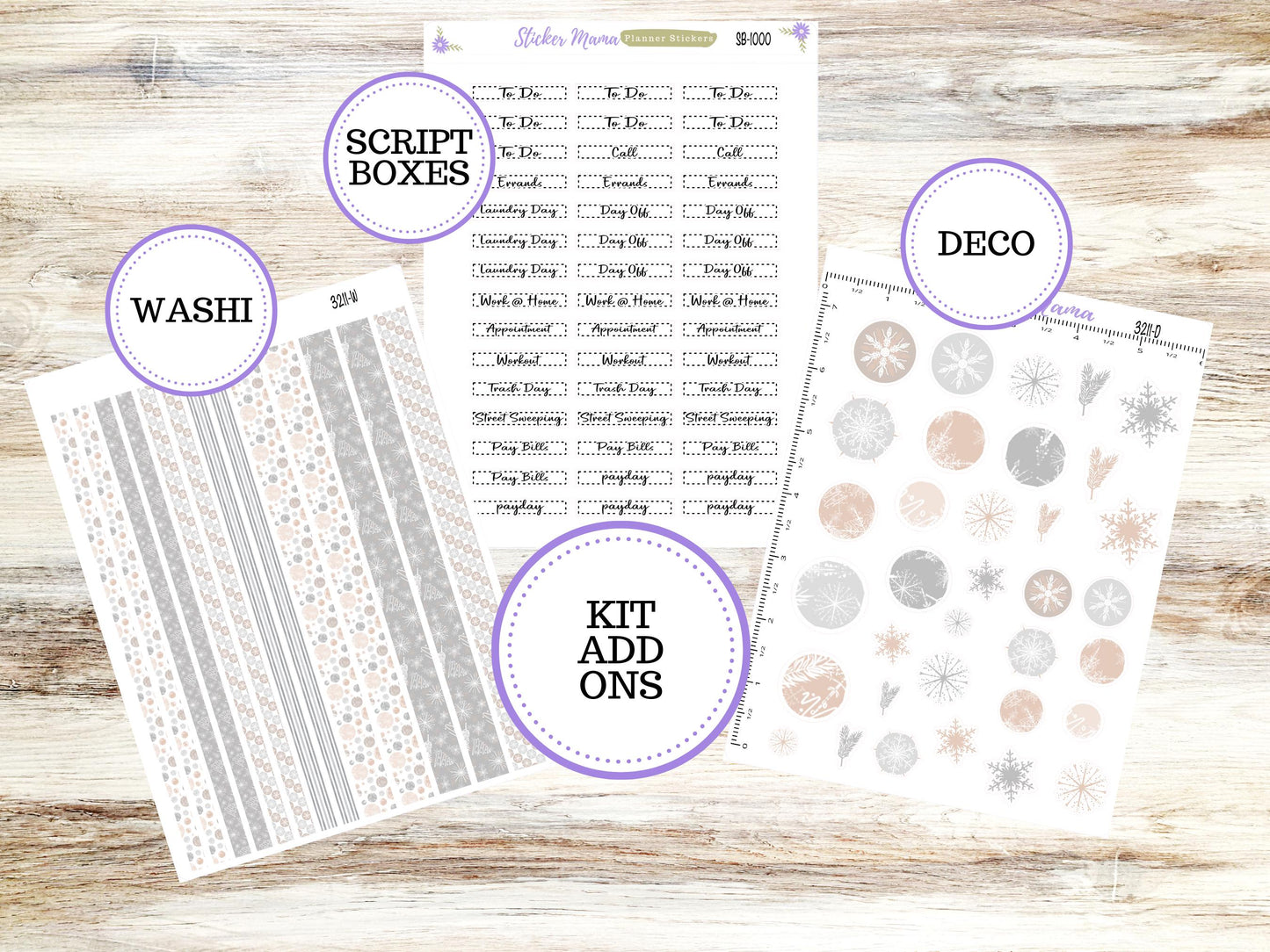 SIMPLE KIT  || #3211 || Pastel Wonderland || Any Kind Planner || Planner Stickers || Planner Stickers