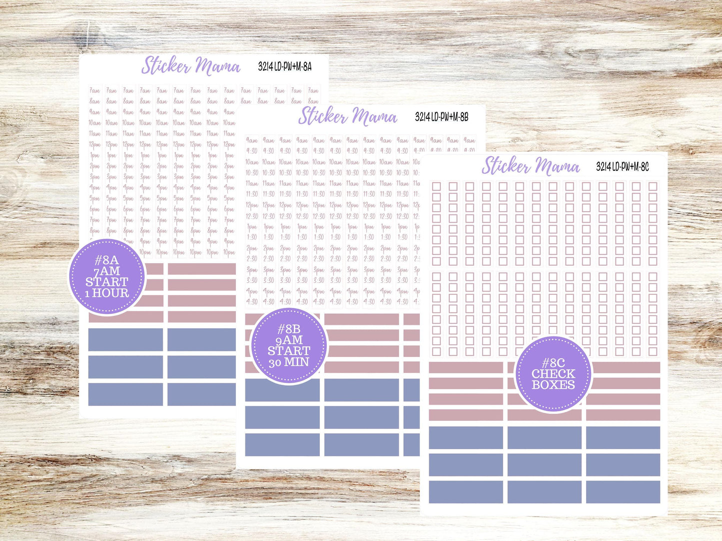 LD Large "The Scout" || PORTRAIT Weekly + Monthly Planner Kit #3121 || April Easter Petals || Laurel Denise Kit Portrait || 12-25