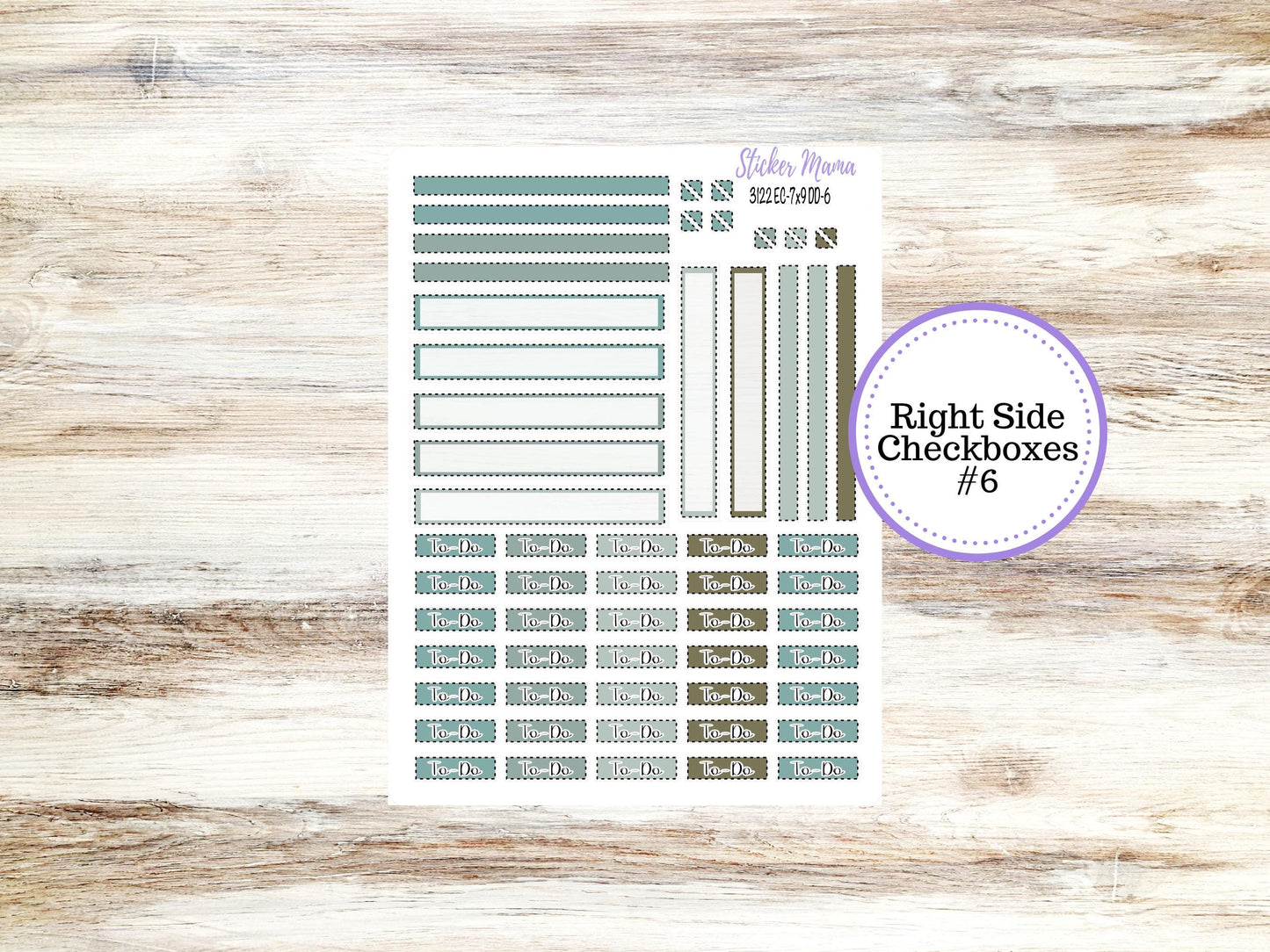 ERIN CONDREN Daily Duo Planner Kit DD-3122 || Vintage Bloom || Daily Duo Planner Sticker Kit || Erin Condren ||