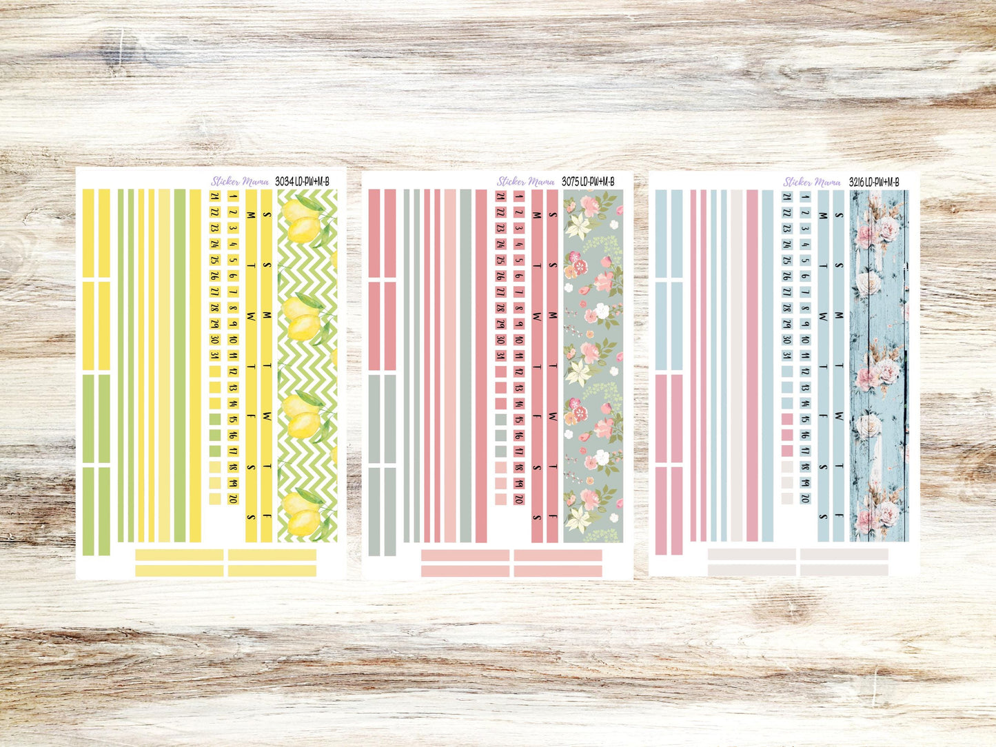Banner Set | Laurel Denise Large Scout | Portrait Week + Month | Monthly Header Kit