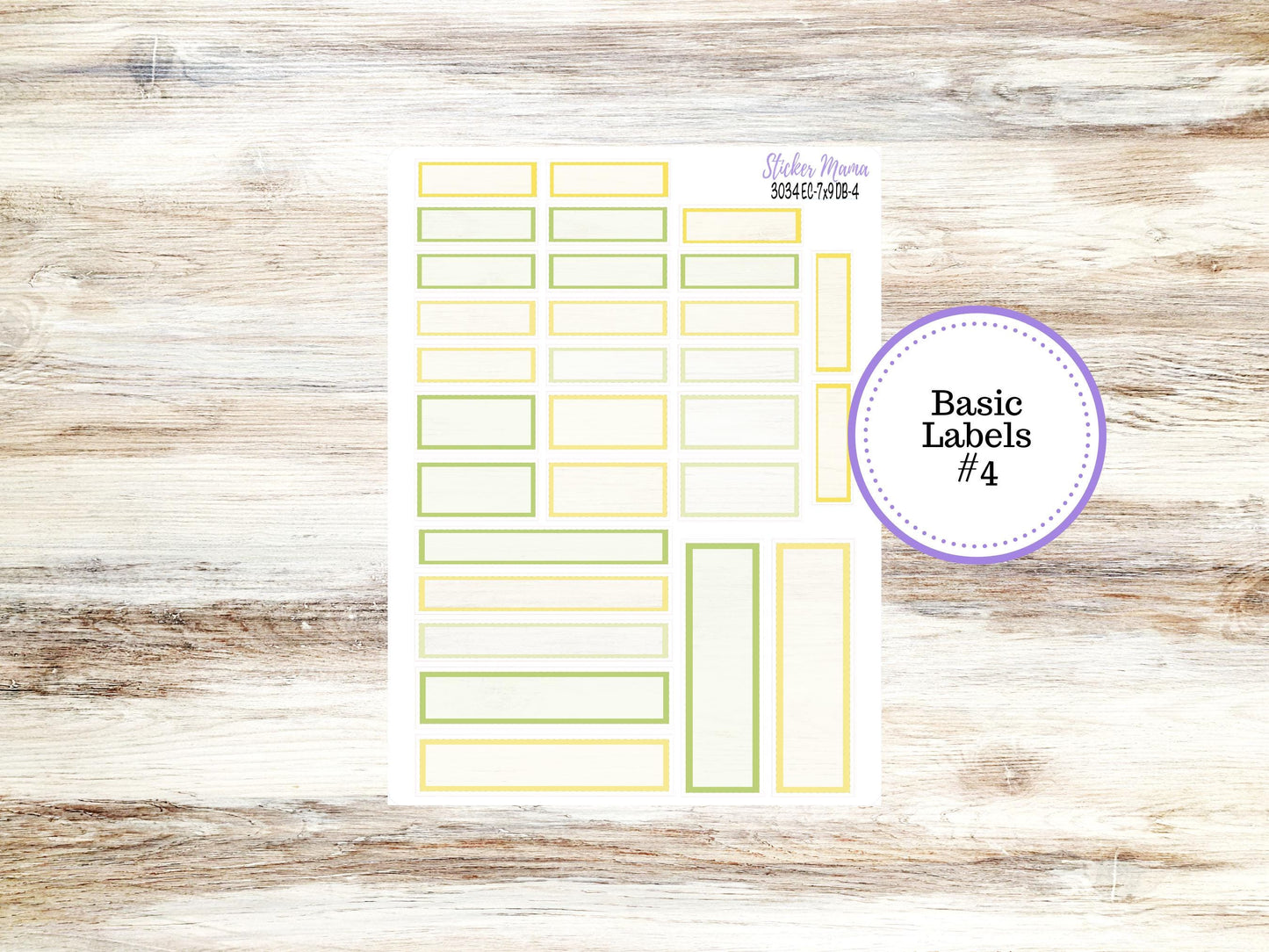ERIN CONDREN Dashboard Planner Kit DB-3034 || Fresh Squeeze || Dashboard Planner Sticker Kit || Erin Condren ||