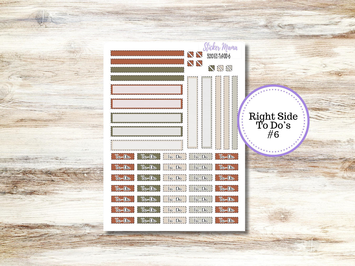 Erin Condren Daily Duo Planner Sticker Kit 3210 | December - Frosty Friends | 9-26