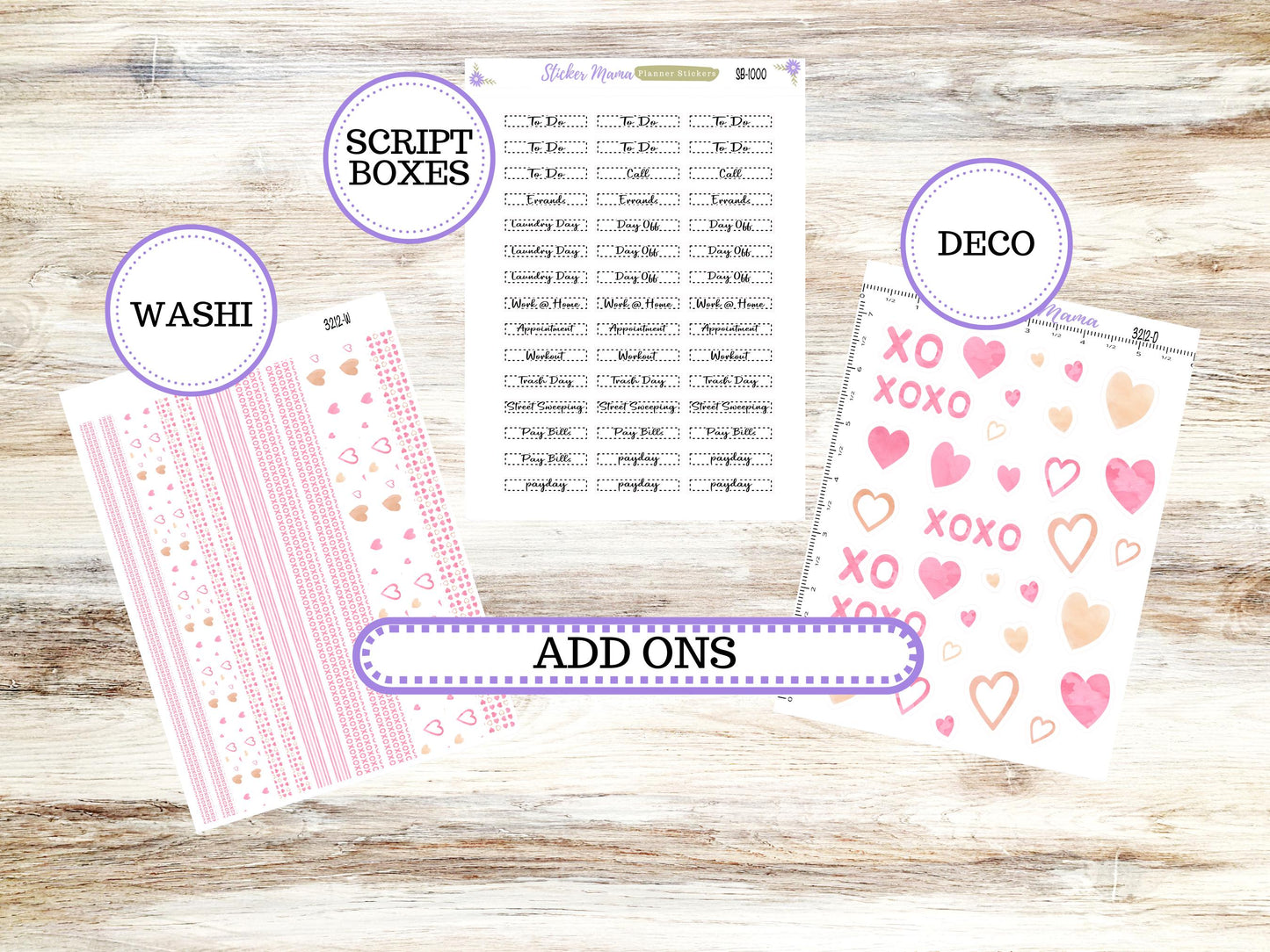 LD “The Nancy & Anne” Large || Week + Month PLANNER Monthly Kit #3212 || Laurel Denise Horizontal Vertical Kit || February || 10-25