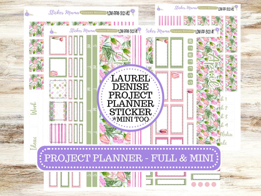 LAUREL DENISE PROJECT Planner Kit #3121 || Easter Petals || Laurel Denise Kit || Laurel Denise Stickers ||  || Any Month ld