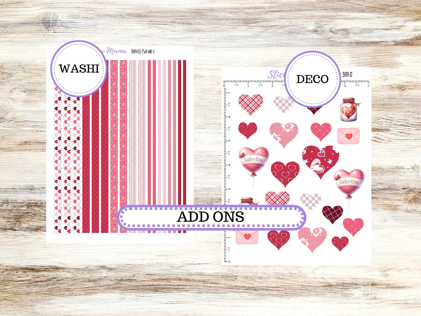 LD "The Valerie" || TEACHER Week + Month Planner Kit #3119 || February ||Laurel Denise Kit || Laurel Denise Teacher Planner | 10-25