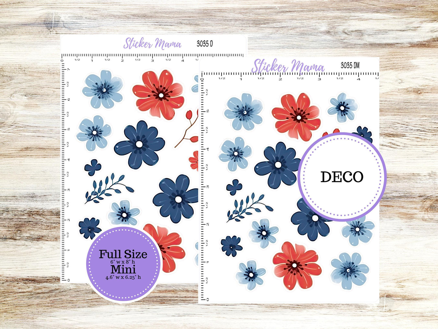 Deco Planner Stickers | 3035 American Dream